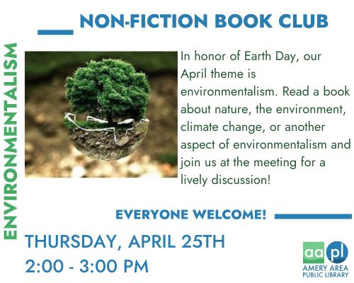 Non-fiction Book Club: Environmentalism